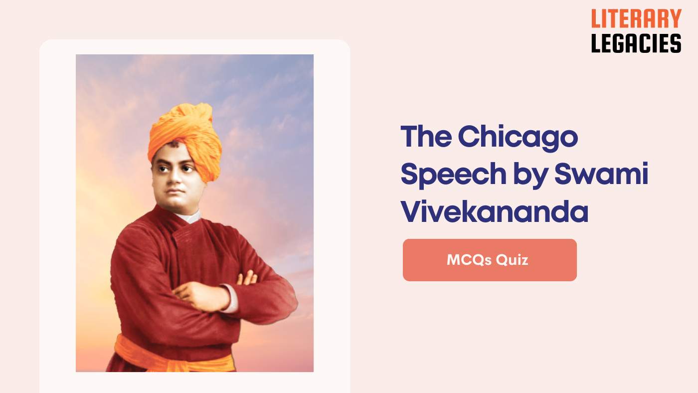 The Chicago Speech by Swami Vivekananda