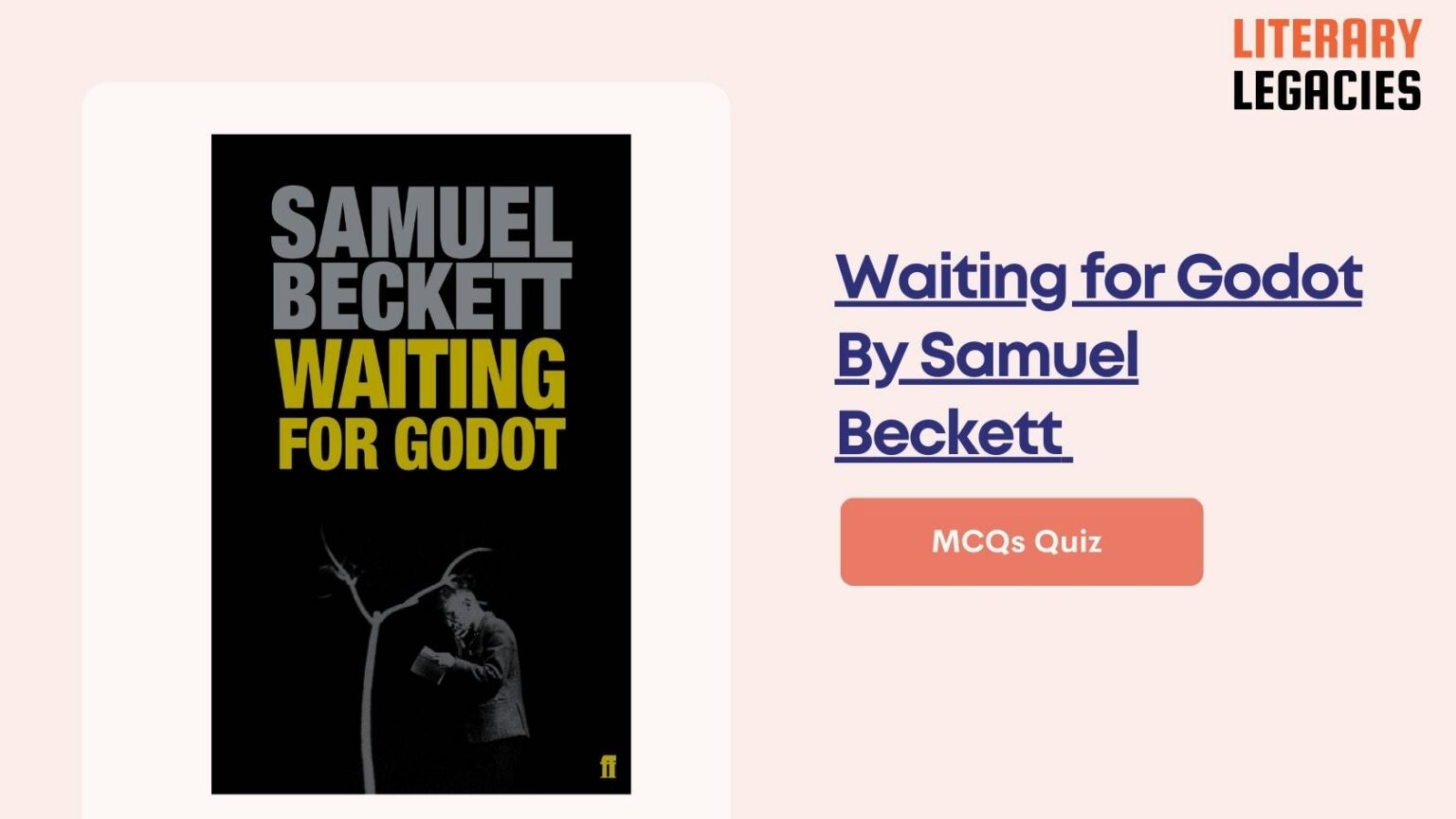 Waiting for Godot By Samuel Beckett