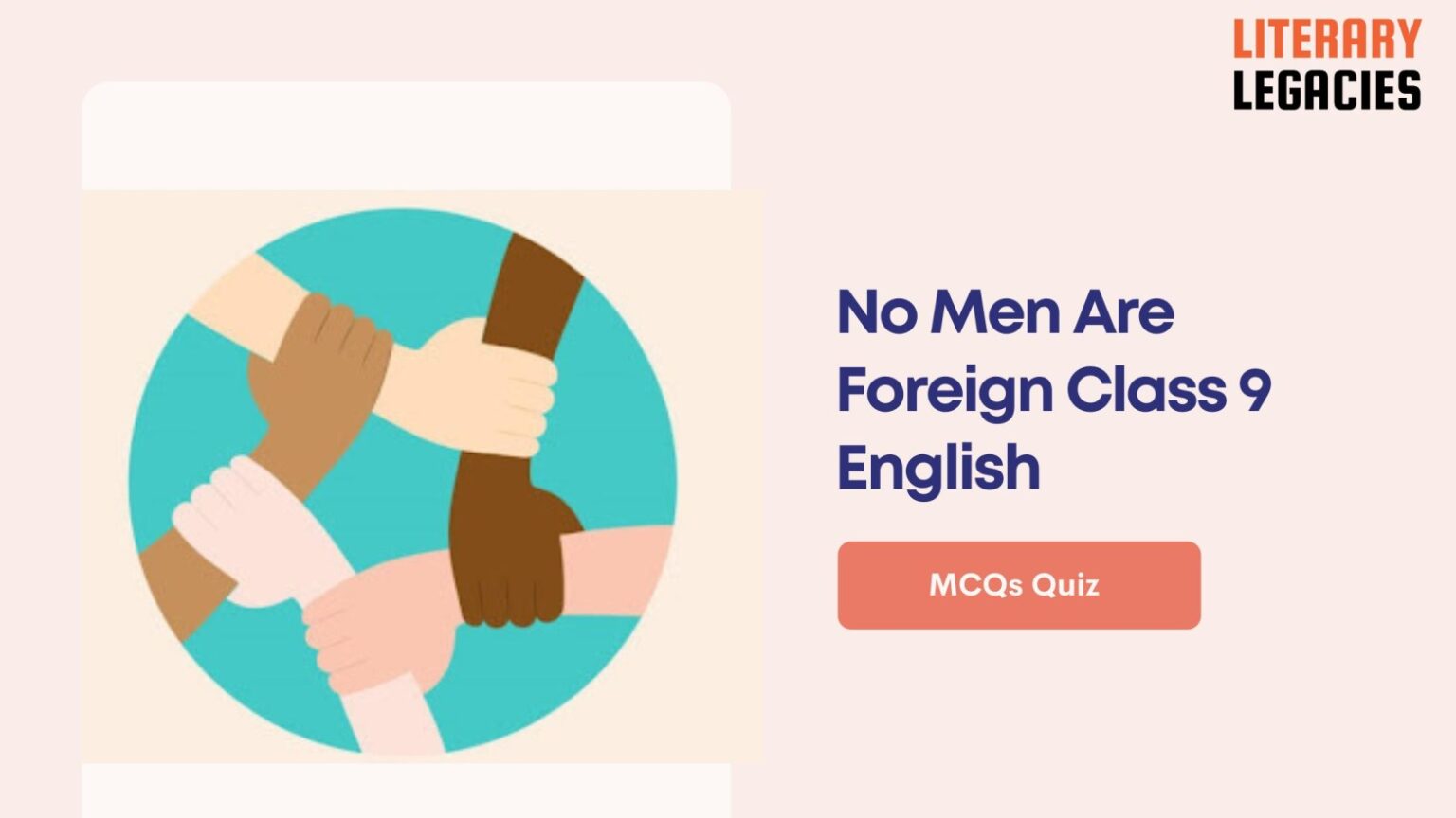 No Men Are Foreign Class 9 English (1)