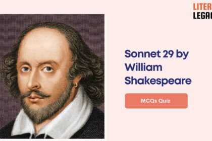 Sonnet 29 by William Shakespeare MCQs Quiz Questions And Answers (2)